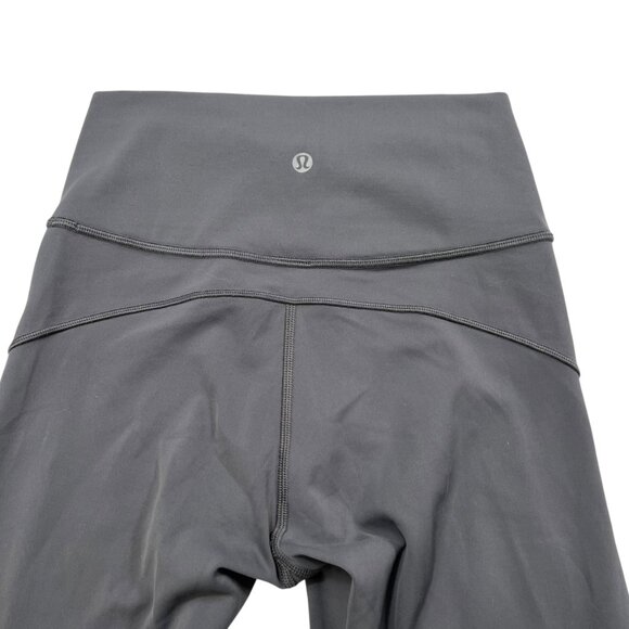 Lululemon In Movement 7/8 Tight Everlux 25" Inseam Titanium Grey Size 4 - Picture 4 of 6